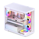 JONSBO D300 White 白色 無立柱曲面全景玻璃 MATX Case