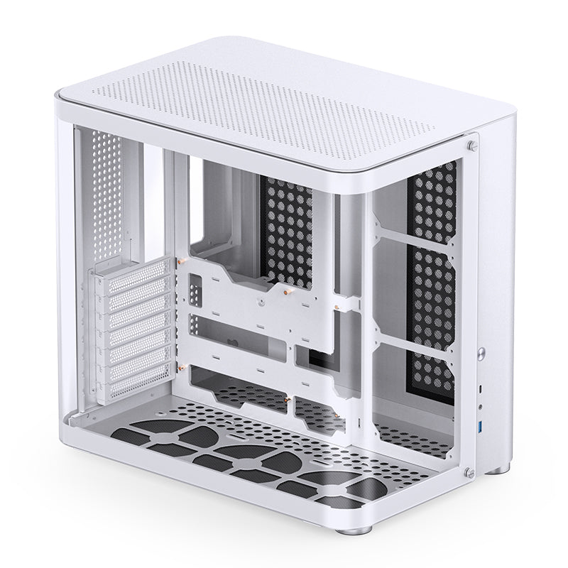 JONSBO TK-2 White 白色 無立柱側透全景 ATX Case