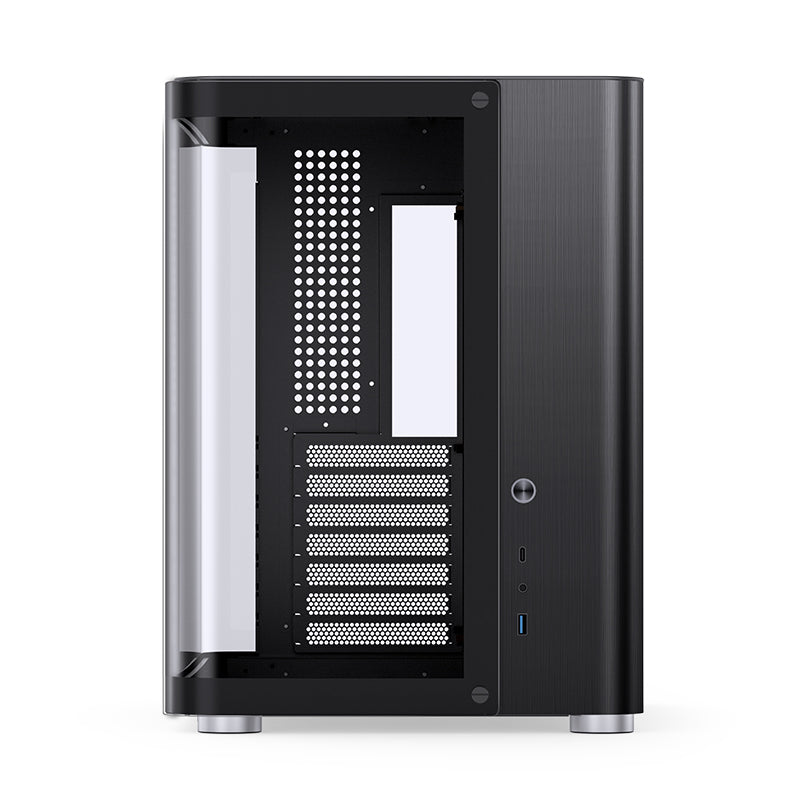JONSBO TK-2 Black 黑色 無立柱側透全景 ATX Case 支援背插式主機板 TK2-BK