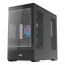 darkFlash MOTI 鏡之島 Black 黑色 MATX Case 附3把ARGB風扇 (CA-DMOTI3B)