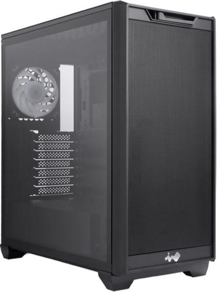 InWin D5 Mid Tower ATX Case IW-CS-D5BLK-1AN120 