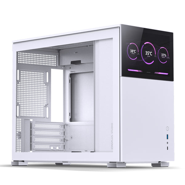 JONSBO D31 STD Screen 副屏版 White 白色 Tempered Glass ATX Case