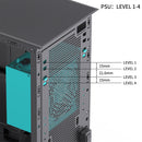 JONSBO D41 MESH Black 黑色 Tempered Glass ATX Case