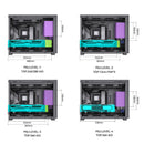 JONSBO D31 MESH Black 黑色 Tempered Glass MATX Case