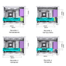 JONSBO D31 MESH White 白色 Tempered Glass MATX Case