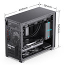 JONSBO D31 MESH Black 黑色 Tempered Glass MATX Case