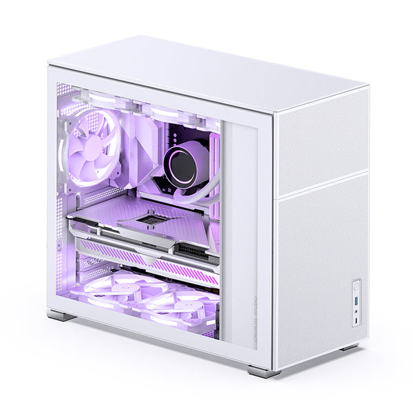 JONSBO D41 MESH White 白色 Tempered Glass ATX Case