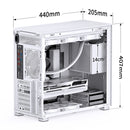 JONSBO D41 Standard White 白色 Tempered Glass ATX Case