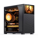 JONSBO D41 MESH Screen 副屏版 Black 黑色 Tempered Glass ATX Case