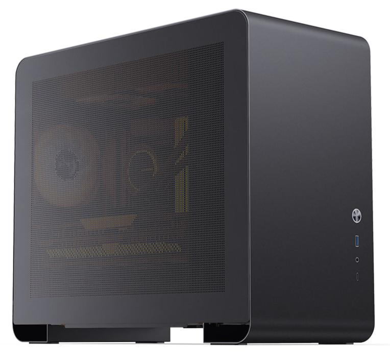 JONSBO U4 Mini Black 黑色 MESH Micro-ATX Case 支援背插式主機板