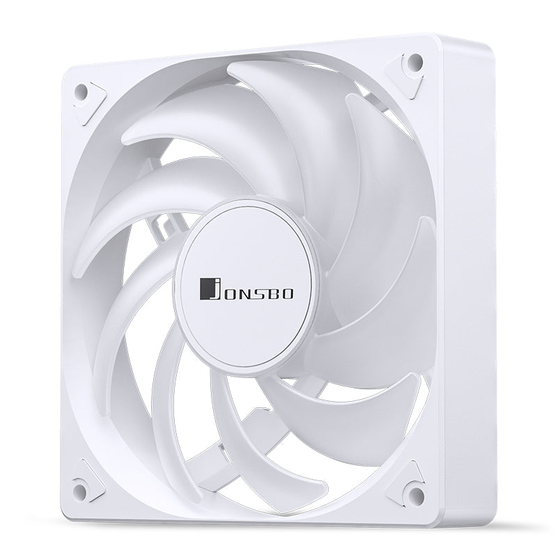 JONSBO SL-120 White White 12CM PWM ARGB Case Fan SL-120WN 