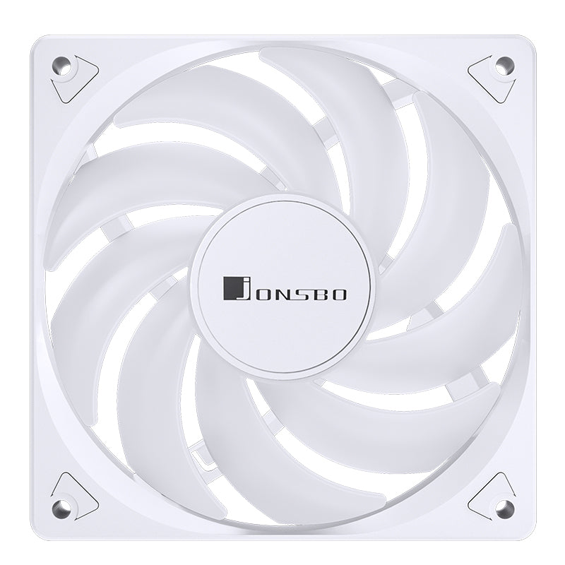 JONSBO SL-120 White 白色 12CM PWM ARGB Case Fan SL-120WN