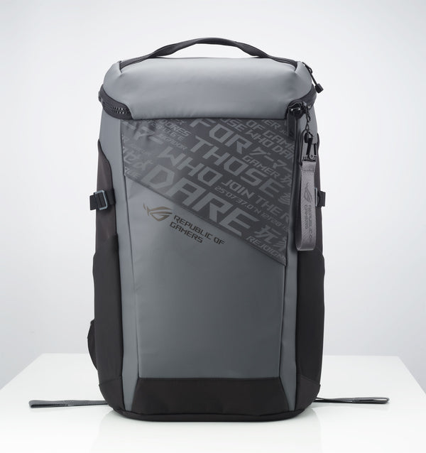 ASUS ROG Ranger BP2701 輕量電競背包採用防潑水材質，具備多個口袋且能容納 17 吋的筆電 - BP2701 ROG BACKPACK/GR