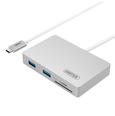 Unitek USB3.1 Type-C Multiport Hub with Power Delivery HUB+ Card Reader (Y-9319)