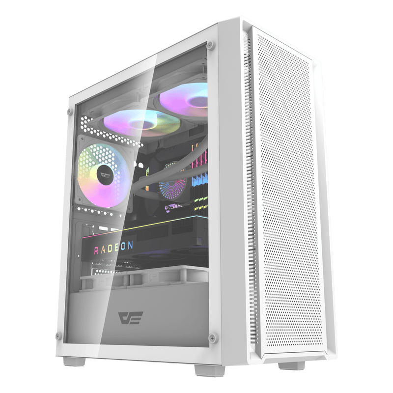 darkFlash DK353MINI White White Micro-ATX Case without fan (CA-DK353MW) 