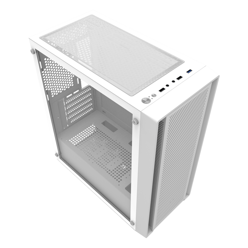 darkFlash DK353MINI White White Micro-ATX Case without fan (CA-DK353MW) 