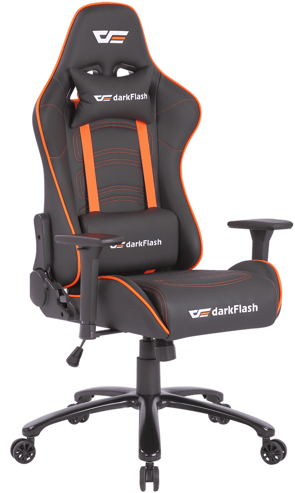 darkFlash RC600 Gaming ArmChair 人體工學電競椅 (橙黑色) (代理直送)