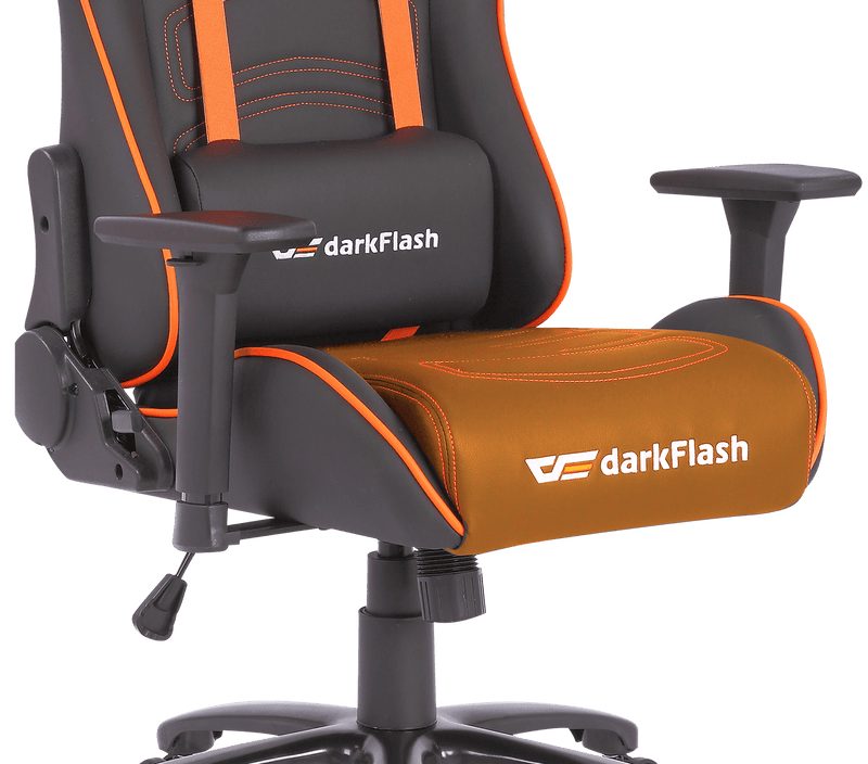 darkFlash RC600 Gaming ArmChair 人體工學電競椅 (橙黑色) (代理直送)