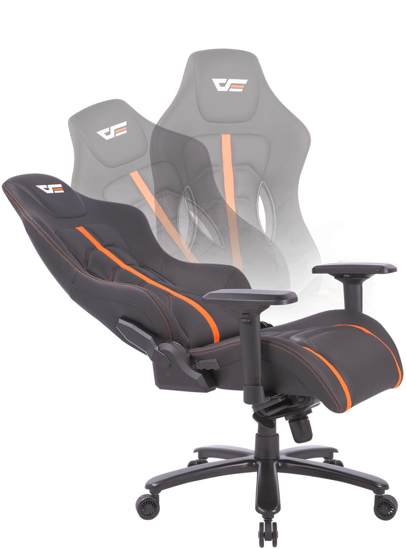 darkFlash RC900 Gaming ArmChair 人體工學電競椅 (橙黑色) (代理直送)