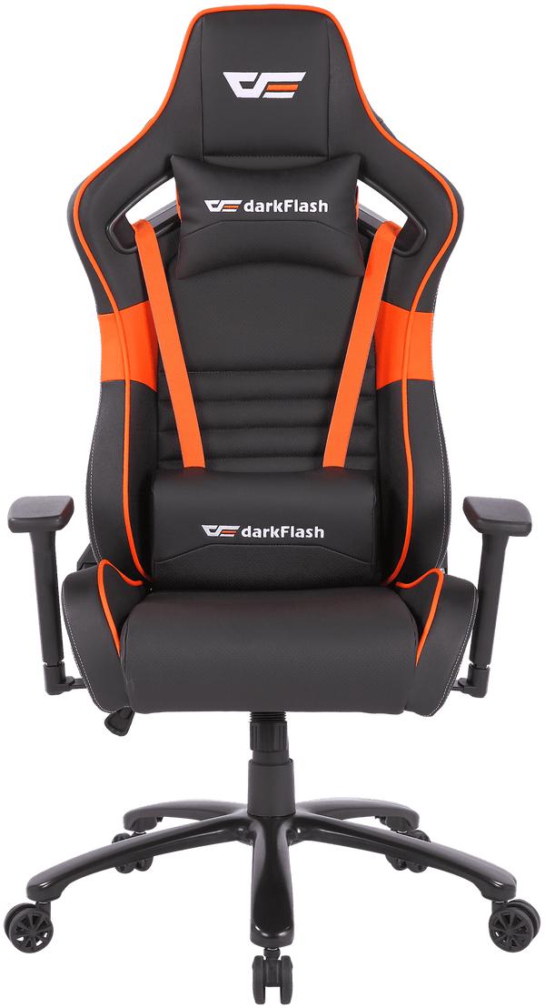 darkFlash RC800 Gaming ArmChair 人體工學電競椅 (橙黑色) (代理直送)