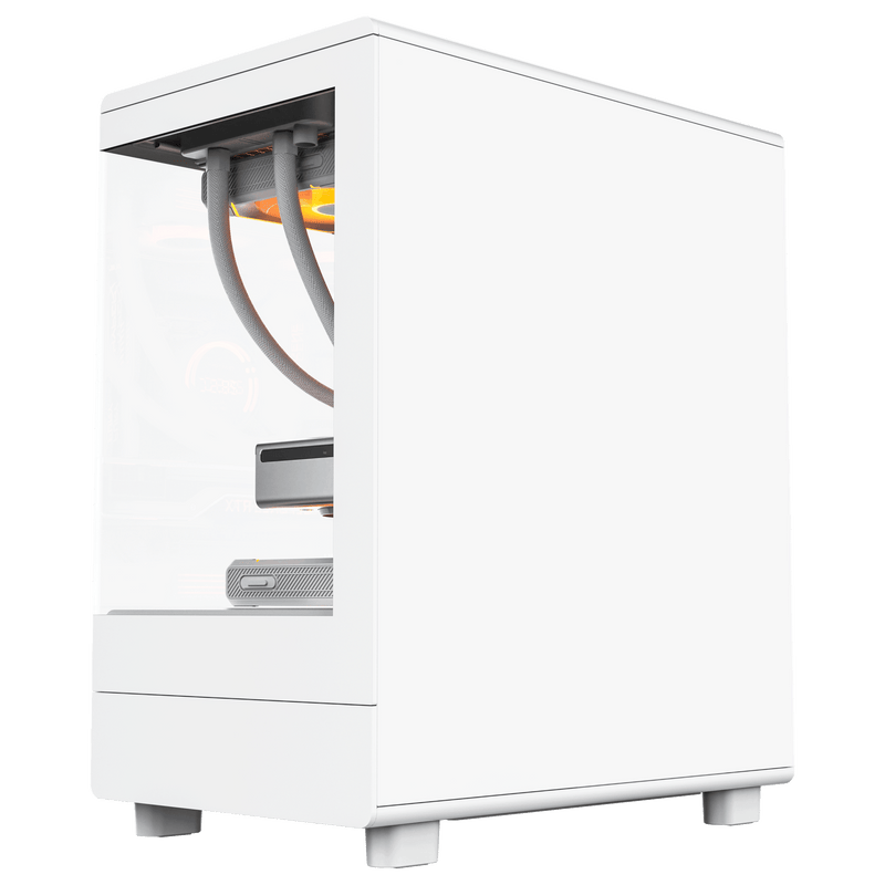 darkFlash DB330M White White Micro-ATX Case (CA-DB330MW) 