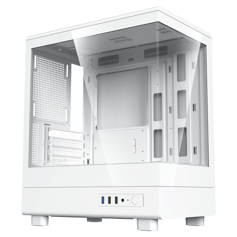 darkFlash DB330M White White Micro-ATX Case (CA-DB330MW) 