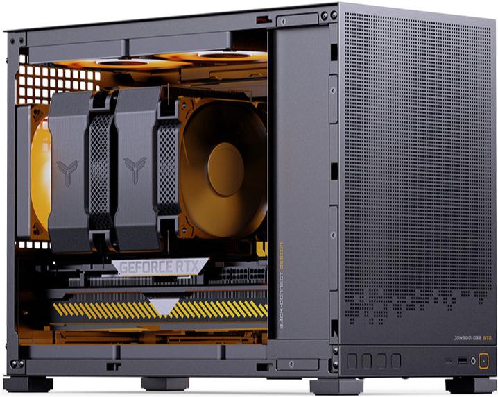 JONSBO D32 Standard Black 黑色 Tempered Glass MATX Case