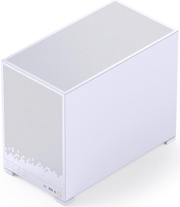 JONSBO D32 Standard White White Tempered Glass Micro-ATX Case 