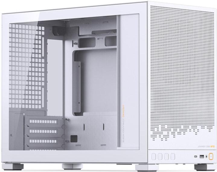 JONSBO D32 Standard White White Tempered Glass Micro-ATX Case 