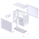 JONSBO D32 PRO White 白色 Tempered Glass MATX Case