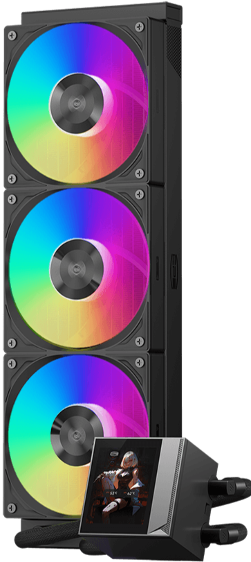 PCCOOLER DC360 Pro ARGB Display Black 黑色 360mm Liquid CPU Cooler