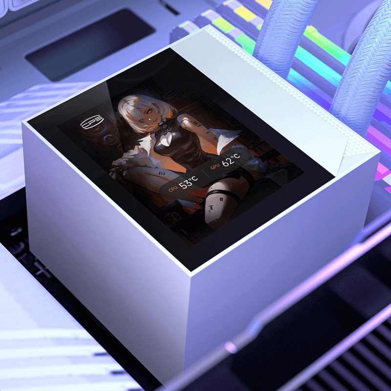 PCCOOLER DC360 Pro ARGB Display White 白色 360mm Liquid CPU Cooler