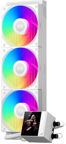 PCCOOLER DC360 Pro ARGB Display White 白色 360mm Liquid CPU Cooler