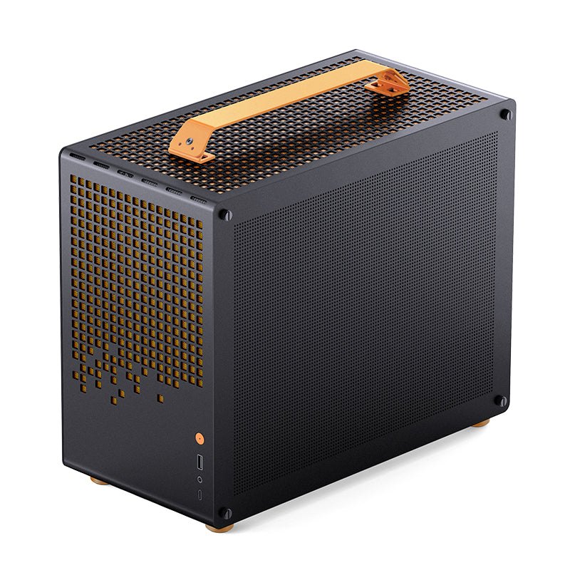 JONSPLUS (JONSBO) Z20 Orange/Black Orange Black Micro-ATX Case