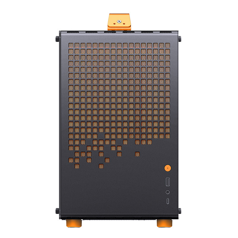 JONSPLUS (JONSBO) Z20 Orange/Black Orange Black Micro-ATX Case