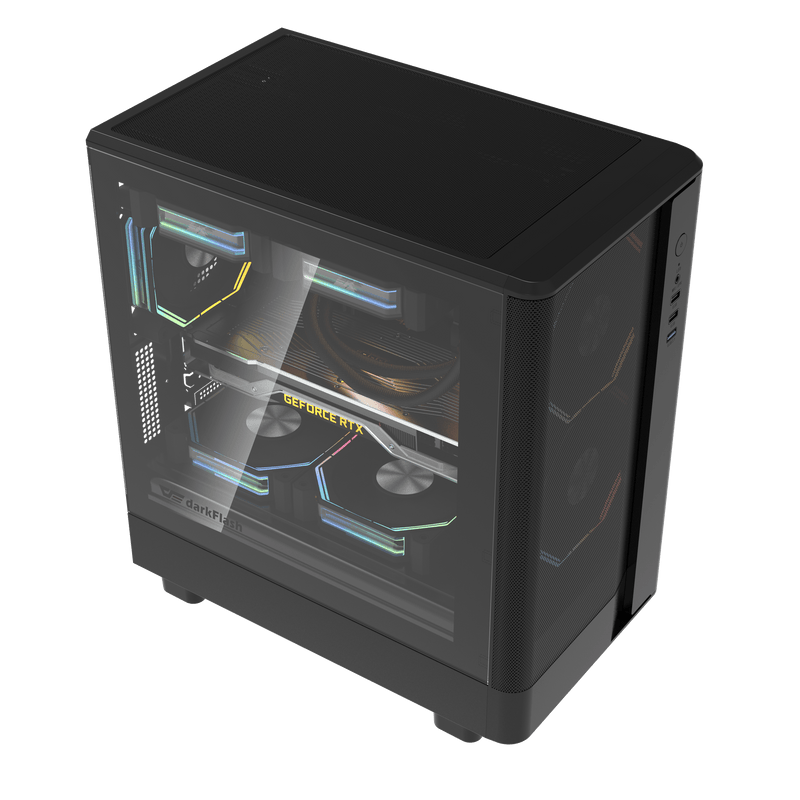 darkFlash DB330M MESH Black 黑色 MATX Case (CA-DB33MMB)