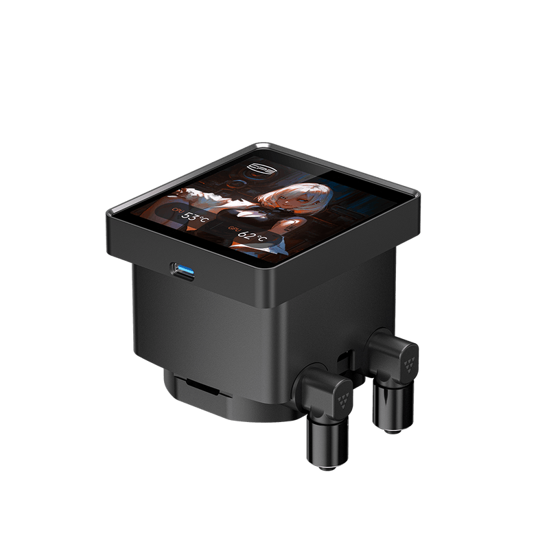 PCCOOLER DT360 ARGB DISPLAY Black 黑色 360mm Liquid CPU Cooler (PCC-DT360-ARGB-DISPLAY-BK)