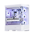 JONSBO D400 White 白色 無立柱曲面全景玻璃 ATX Case