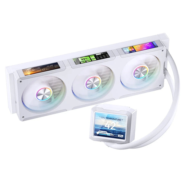 JONSBO TF3-360SCW White 白色 ARGB 360mm Liquid CPU Cooler