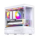 JONSBO D200 White 白色 數碼屏幕玻璃 MATX Case