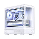 JONSBO D200 White 白色 數碼屏幕玻璃 MATX Case