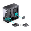 JONSBO D200 Black 黑色 數碼屏幕玻璃 MATX Case