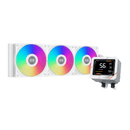 PCCOOLER GT360 ARGB 3.5" Screen Display White 白色 360mm Liquid CPU Cooler