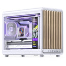 JONSBO D33 WOOD 木紋版 White 白色 Tempered Glass MATX Case
