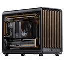 JONSBO D33 WOOD 木紋版 Black 黑色 Tempered Glass MATX Case