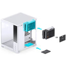 JONSBO D34 White 白色 小型化桌面海景房 MATX Case (JONSBO-D34-WH)