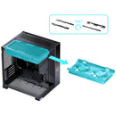 JONSBO D34 Black 黑色 小型化桌面海景房 MATX Case (JONSBO-D34-BK)