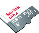 SanDisk 128GB Ultra microSD (CL10 UHS-I Full HD 100MB/s) SDSQUNR-128G-GN3MN 772-4367