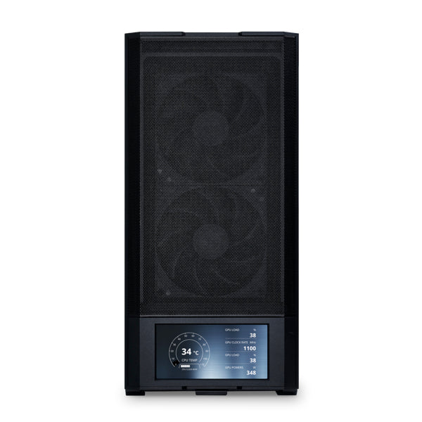 LIAN LI LANCOOL 207 DIGITAL BLACK 黑色 Tempered Glass ATX Case LANCOOL-207DX