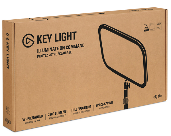 [Elgato New Year Promotion] Elgato Key Light MK.2 Desktop Fill Light (Supports 5GHz Band) (CO-EL-KEY LIGHT MK.2)